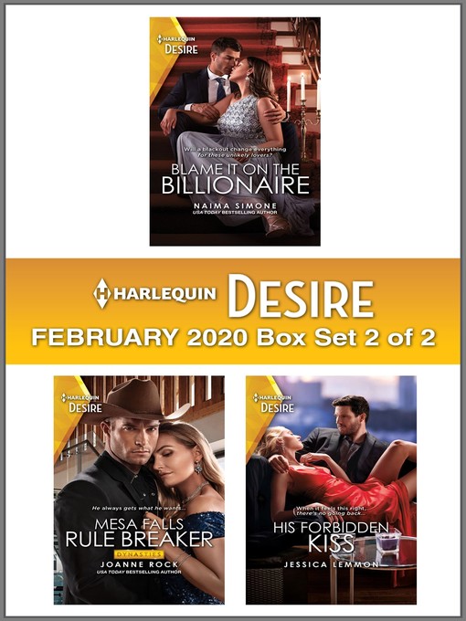 Title details for Harlequin Desire February 2020--Box Set 2 of 2 by Naima Simone - Wait list